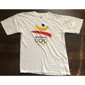 Rare Vintage 1988 Barcelona 1992 Olympics Sz XXL